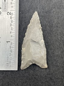 2" Dalton Indian Artifact Arrowhead