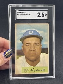1954 Bowman Roy Campanella Baseball Card