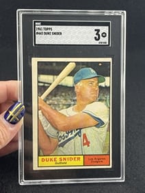 1961 Topps Duke Snider Baseball Card