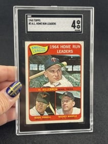 1965 Topps Mickey Mantle Baseball Card