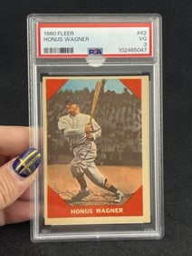 1960 Fleer Honus Wagner Baseball Card