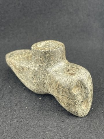 Miniature Human Effigy Stone Pipe Indian Artifact Arrowhead (1 of 8)