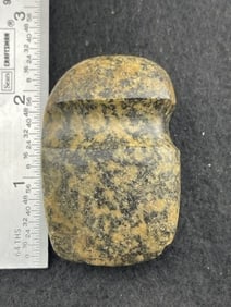 Miniature Grooved Axe Indian Artifact Arrowhead