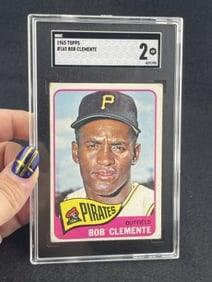 1965 Topps Roberto Clemente Baseball Card