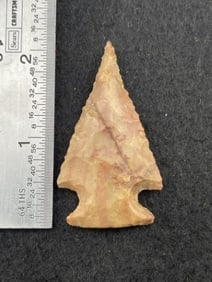 2" Arrow Point Indian Artifact Arrowhead