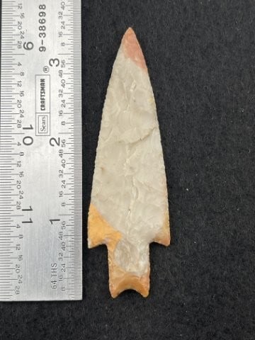 Texas Point Indian Artifact Arrowhead: KEY WORDS: INDIAN ARTIFACT ARTIFACTS ARROWHEAD ARROWHEADS NATIVE AMERICAN MISSISSIPPIAN QUAPAW CADDO POTTERY COINS MORGAN DOLLAR PEACE DOLLAR SILVER COINS. All coins have been Sigma tested for authent