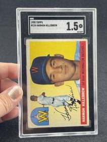 1955 Topps Harmon Killebrew Baseball Card
