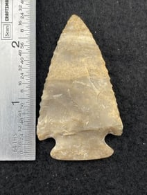 2 & 3/8" Marshall Indian Artifact Arrowhead
