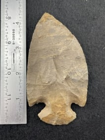 4 & 3/8" Dovetail Indian Artifact Arrowhead