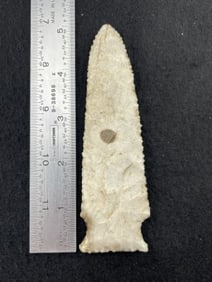 5 & 1/8" Etley Indian Artifact Arrowhead