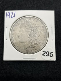 1921 Morgan Silver Dollar Coin