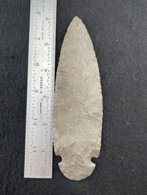 6" Dovetail Indian Artifact Arrowhead