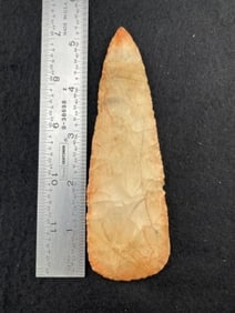 5 & 1/2" Cobbs Indian Artifact Arrowhead