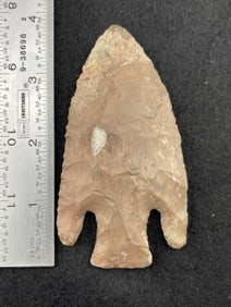 3 & 3/4" Calf Creek Indian Artifact Arrowhead
