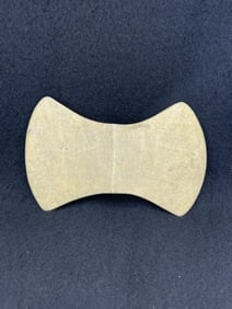 Bow-Tie Bannerstone Indian Artifact Arrowhead