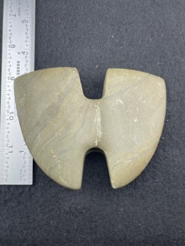 Slate Bannerstone Indian Artifact Arrowhead (1 of 6)