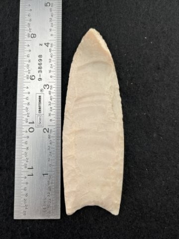 4 & 1/4" Clovis Indian Artifact Arrowhead (1 of 5)