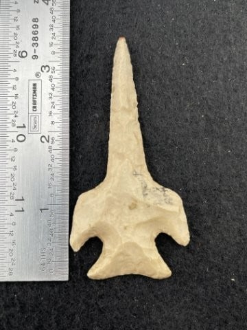 3 & 3/8" Drill Indian Artifact Arrowhead (1 of 4)