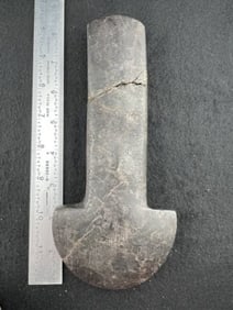 Stone Spud broken & glued Indian Artifact Arrowhead