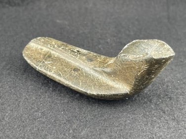 Stone Pipe with bowl damage Indian Artifact Arrowhead