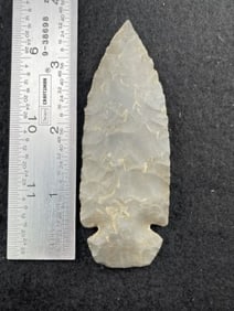3 & 3/4" Dovetail Indian Artifact Arrowhead