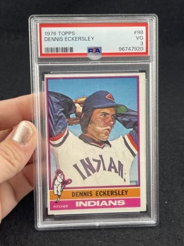 1976 Dennis Eckersley Baseball Card (1 of 2)