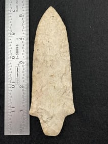 5 & 3/8" Adena Indian Artifact Arrowhead