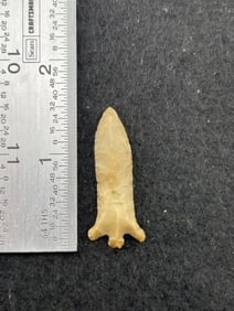 1 & 1/2" Caddo Arrow Point Indian Artifact Arrowhead