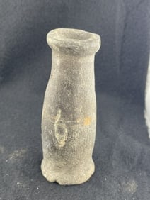 Pottery Tube Pipe Indian Artifact Arrowhead