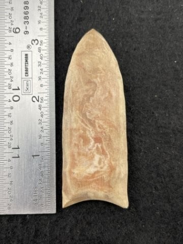 3" River Polished Clovis Indian Artifact Arrowhead (1 of 4)