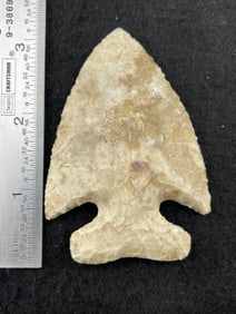 3 & 1/4" Thebes Indian Artifact Arrowhead
