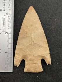 Calf Creek Indian Artifact Arrowhead