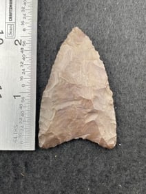 Clovis Indian Artifact Arrowhead