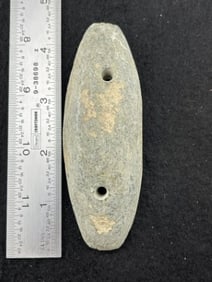 Gorget Indian Artifact Arrowhead