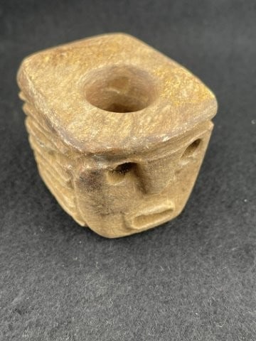 Human Effigy Stone Pipe Indian Artifact Arrowhead (1 of 9)