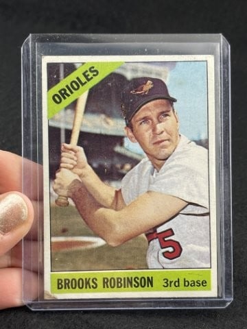 1966 Topps Brooks Robinson Baseball Card (1 of 2)