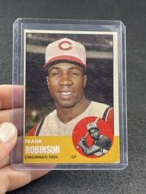 1963 Topps Frank Robinson Baseball Card