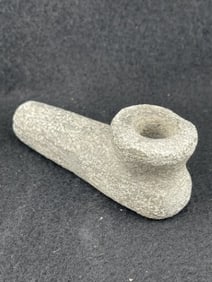 Stone Pipe Indian Artifact Arrowhead