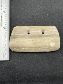 Gorget Indian Artifact Arrowhead