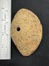 Pottery Pendant Indian Artifact Arrowhead