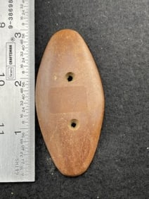 Gorget Indian Artifact Arrowhead