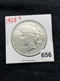 1923 S Peace Silver Dollar Coin