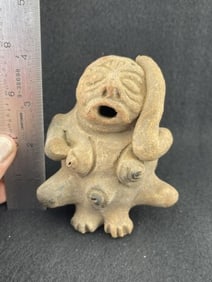 Pre-Columbian Pottery Vessel Indian Artifact Arrowhead