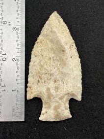 3 & 1/2" Hardin Indian Artifact Arrowhead
