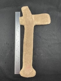 Monolithic Axe Indian Artifact Arrowhead