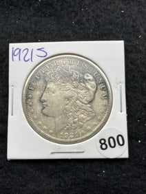 1921 S Morgan Silver Dollar Coin