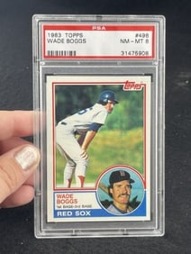 1983 Topps Wade Boggs Rookie Baseball Card