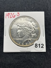 1926 S Peace Silver Dollar Coin
