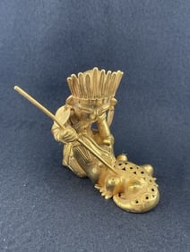 Tumbaga Tairona Gold Figurine UNKNOWN MATERIAL