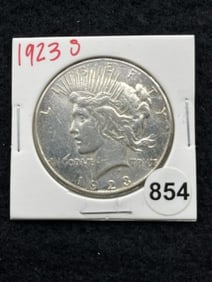 1923 S Peace Silver Dollar Coin